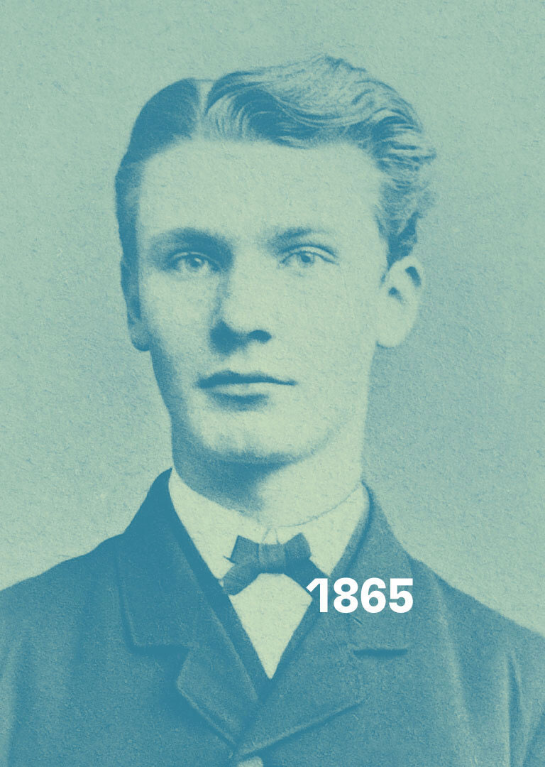 Fritz Henkel in 1865 Fritz Henkel in 1865