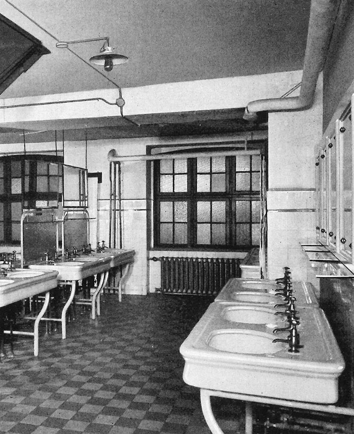 Washroom for employees Washroom for employees